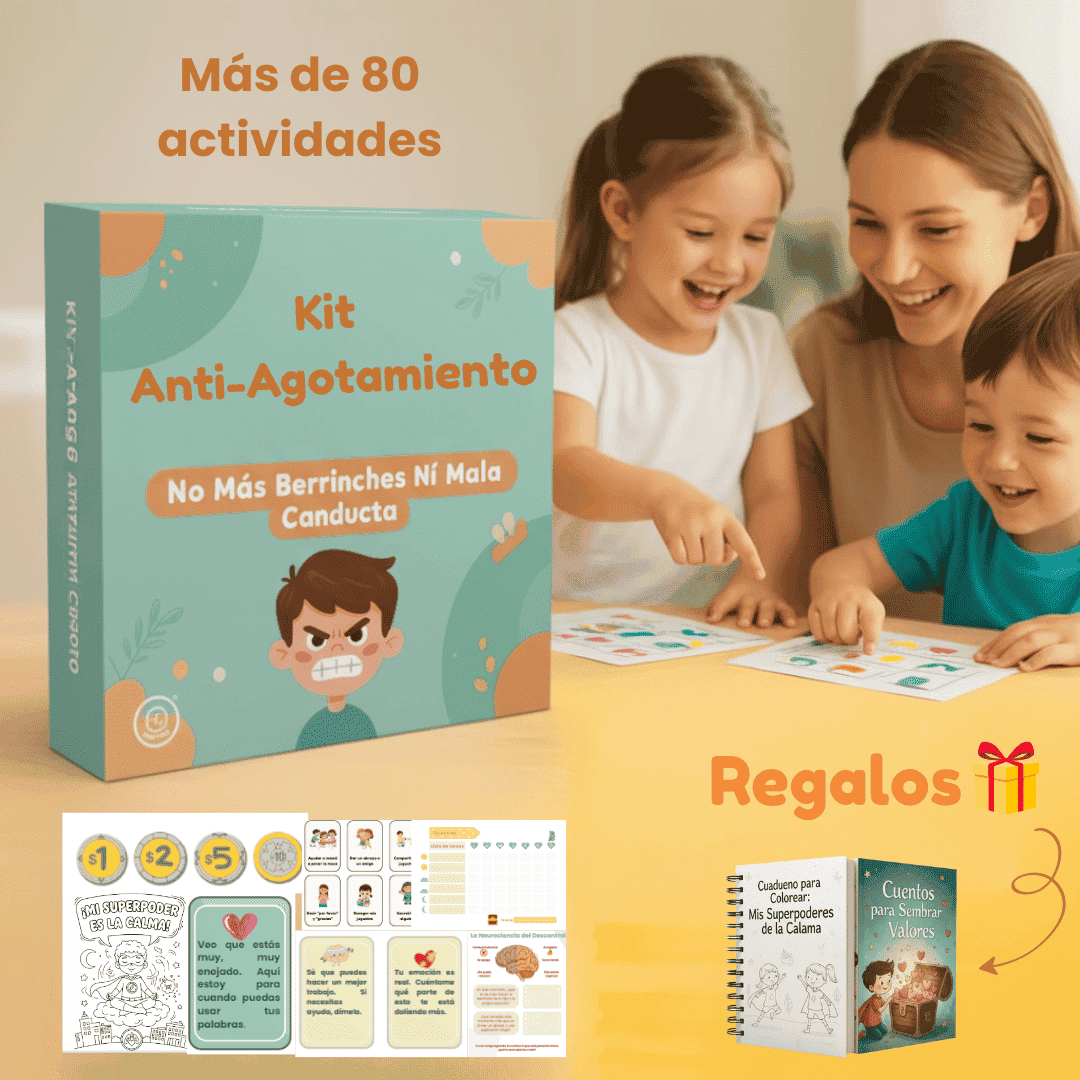 Kit Anti-Agotamiento: No Más Berrinches Ni Mala Conducta.