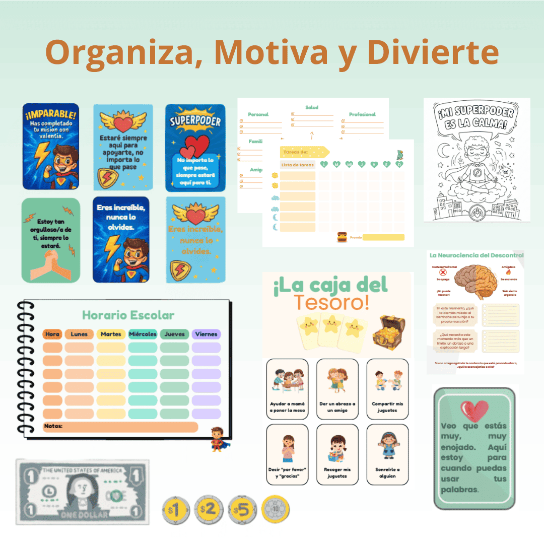 Kit Anti-Agotamiento: No Más Berrinches Ni Mala Conducta.